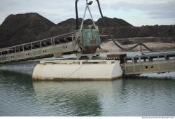 Photo Textures of  Gravel Mining Machine